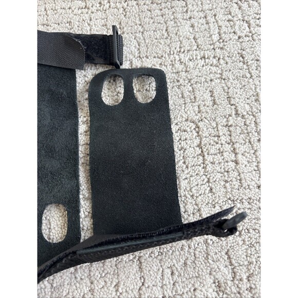 Ignite By SPRI Leather Workout Power Weightlifting Straps Wraps Grips. - Picture 8 of 10